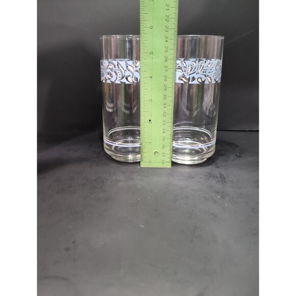 Corelle Sea & Sand Tumblers, Vintage Glasses Set Of 2, Retro Kitchenware Glasses - Picture 8 of 9